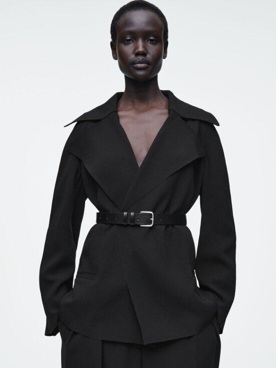 COS Jackets & Blazers - COS Fluid Crepe Blazer.  SZ S